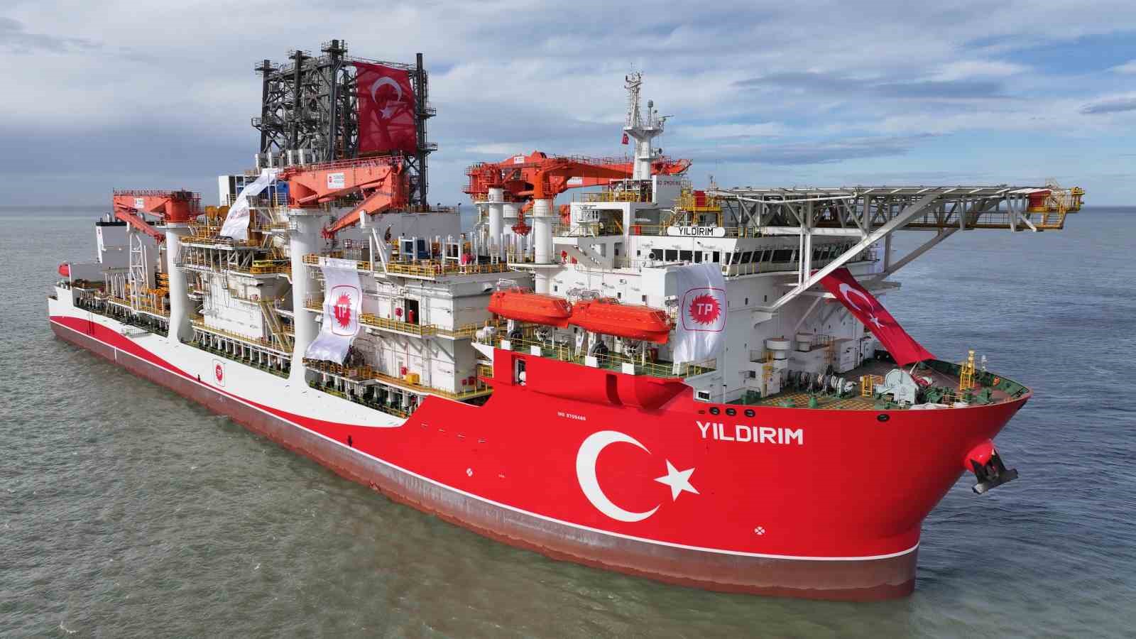 Mavi Vatan’ın yeni neferi Yıldırım havadan görüntülendi

