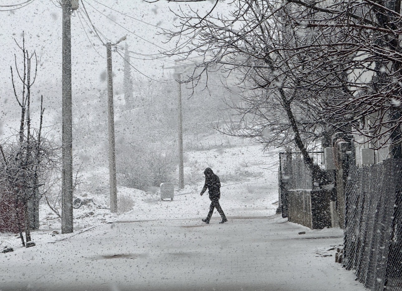 Mazıdağı’nda mart ayında kar yağışı etkili oldu
