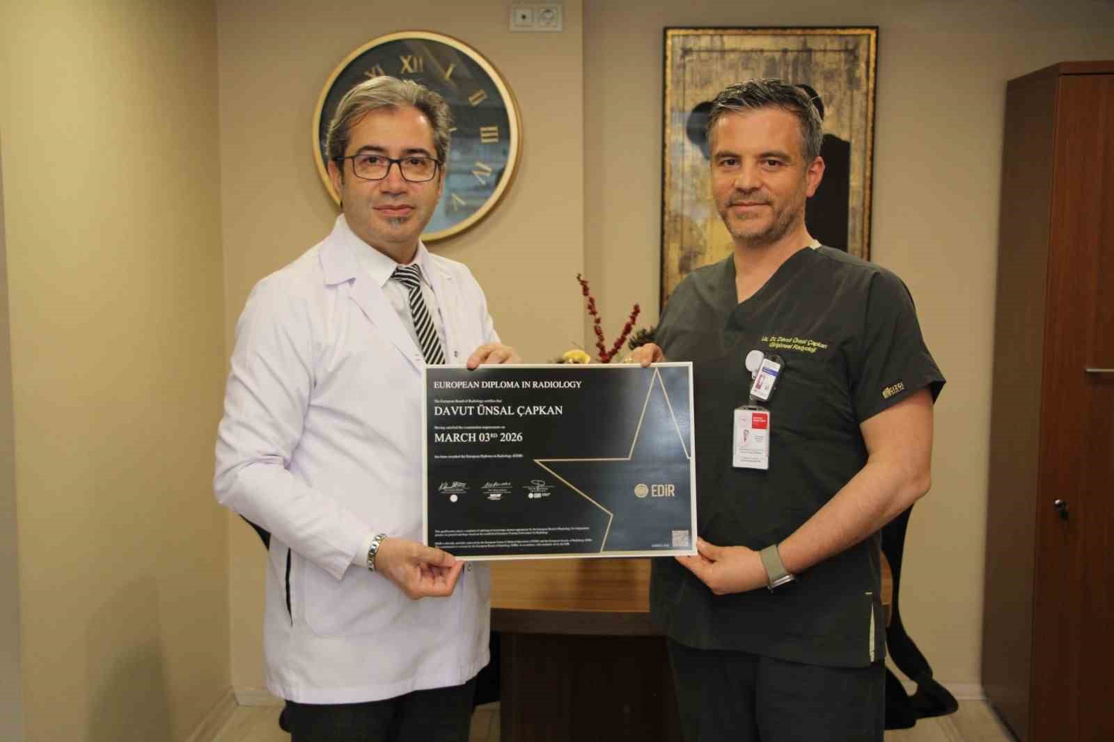 Medical Point Gaziantep Hastanesi radyoloji uzmanından uluslararası başarı
Medical Point Gaziantep Hastanesi radyoloji uzmanından uluslararası başarı