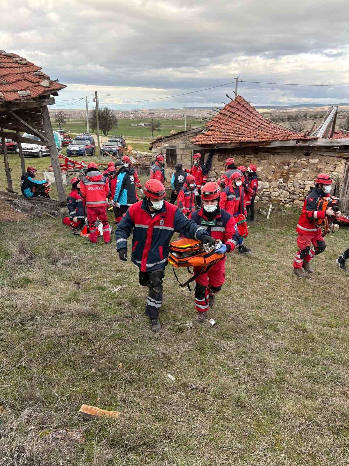 Medikal kurtarma eğitim tatbikatı gerçekleştirildi

