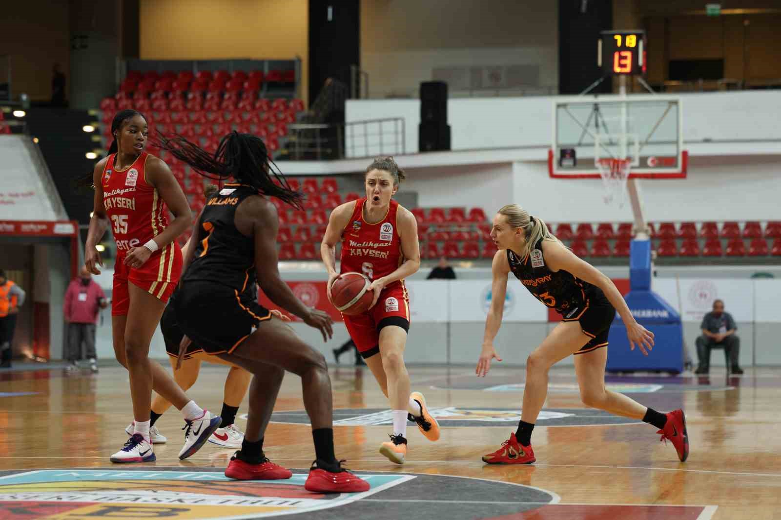 Melikgazi Kayseri Basketbol 12. kez kaybetti
