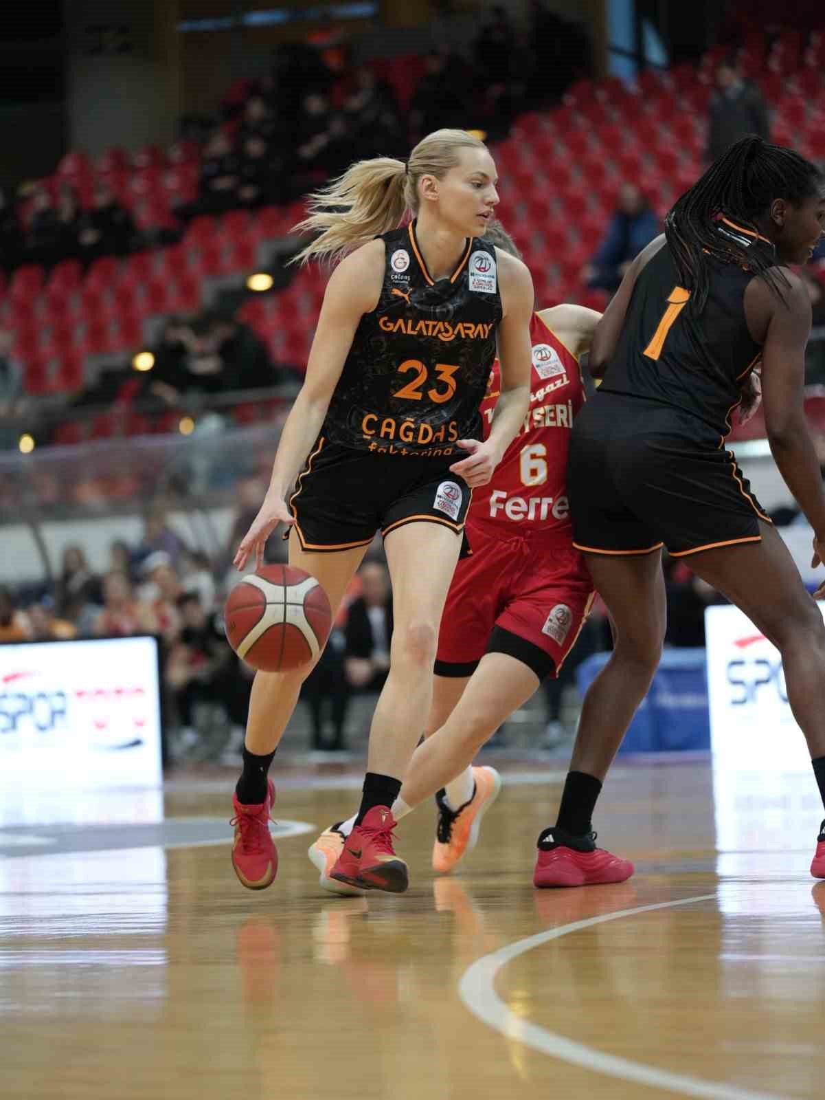 Melikgazi Kayseri Basketbol: 70 -Galatasaray: 95
