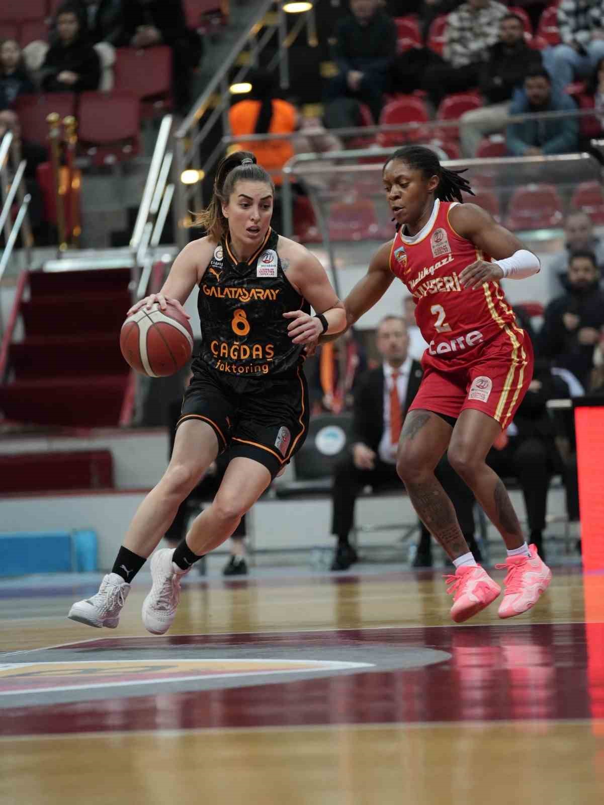 Melikgazi Kayseri Basketbol: 70 -Galatasaray: 95
