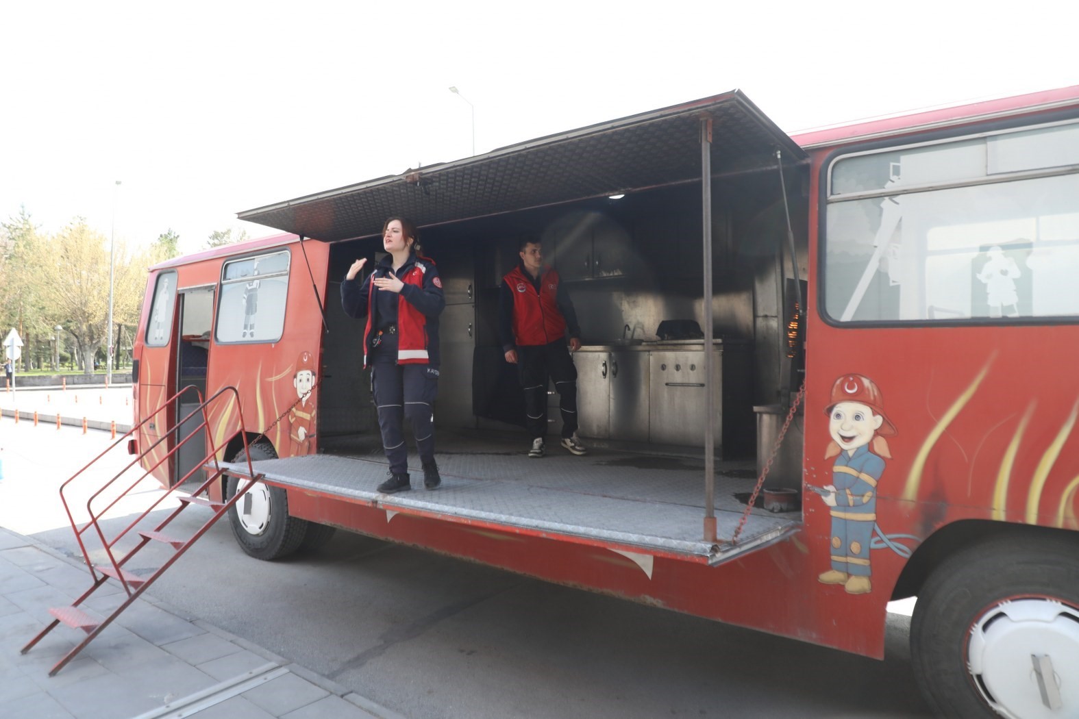 Melikgazi personeli yangınlara karşı bilgilendirildi
