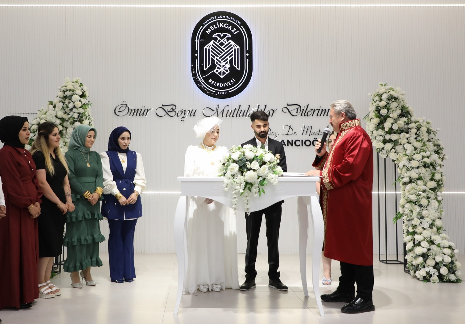 Melikgazi’de 2025 yılında 4 bin çift dünya evine girdi
