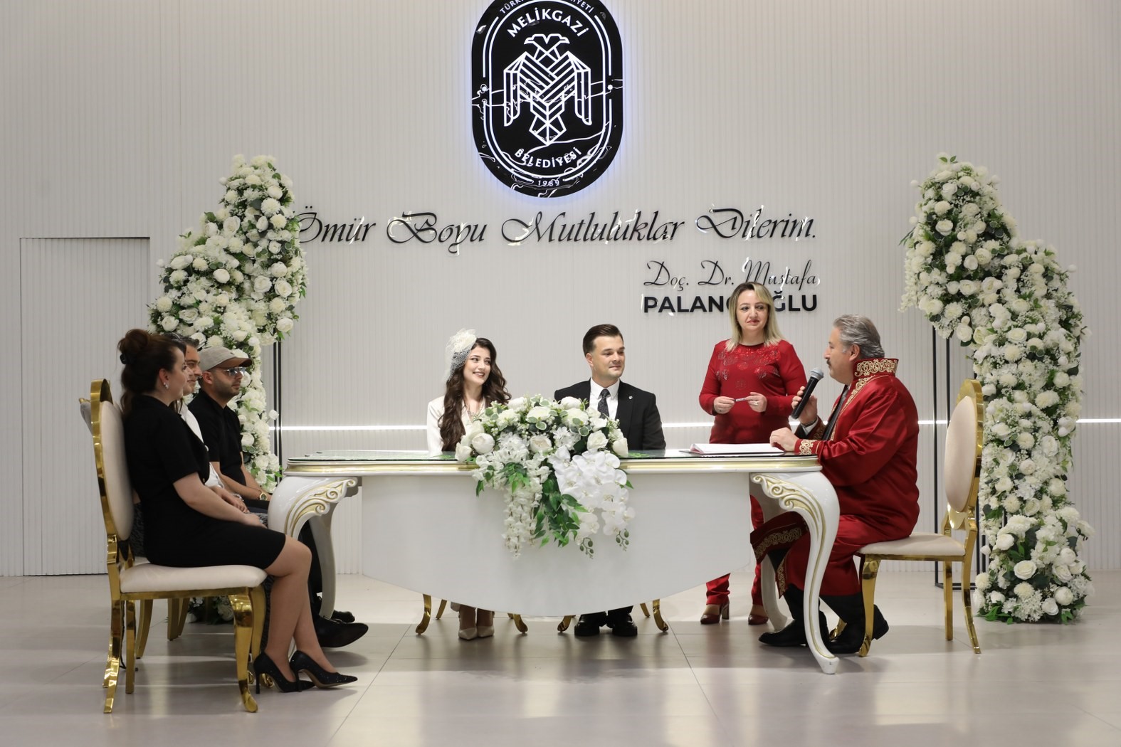 Melikgazi’de 2025 yılında 4 bin çift dünya evine girdi
