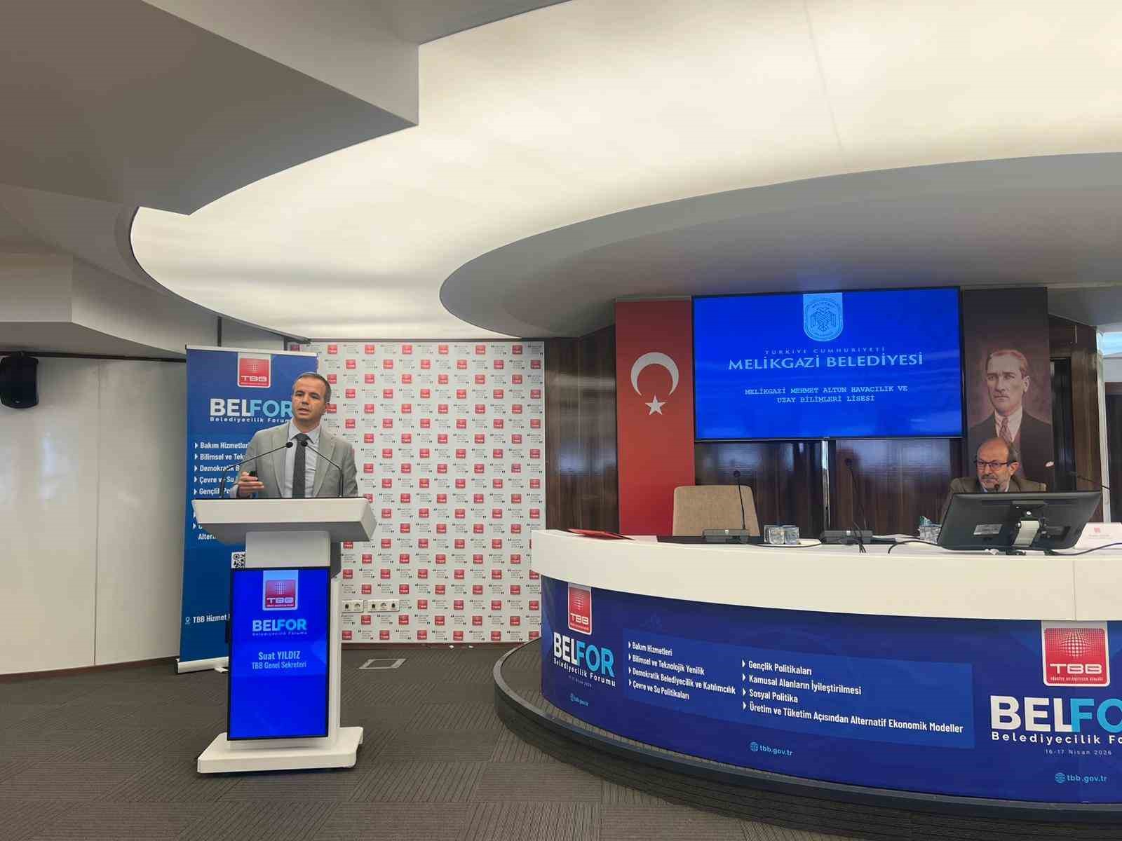 Melikgazi’nin vizyon projeleri BELFOR’da tam not aldı
