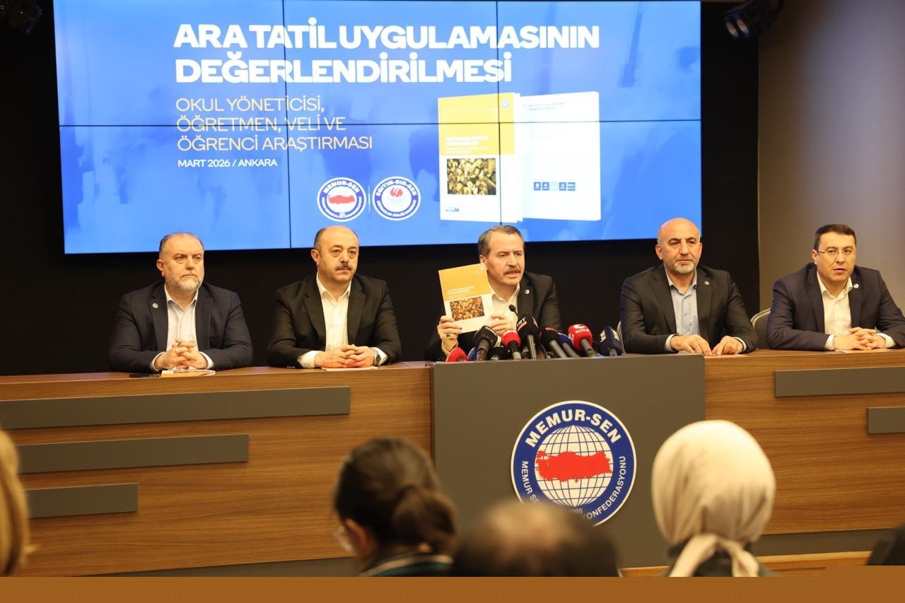 Memur-Sen Başkanı Yalçın: "Ara tatil modelinin korunması ve kaldırılmaması konusunda ortak kanaat mevcuttur"
