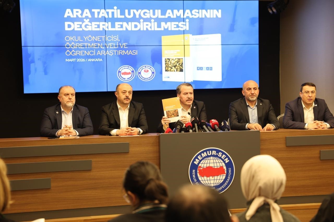 Memur-Sen Başkanı Yalçın: "Ara tatil modelinin korunması ve kaldırılmaması konusunda ortak kanaat mevcuttur"
