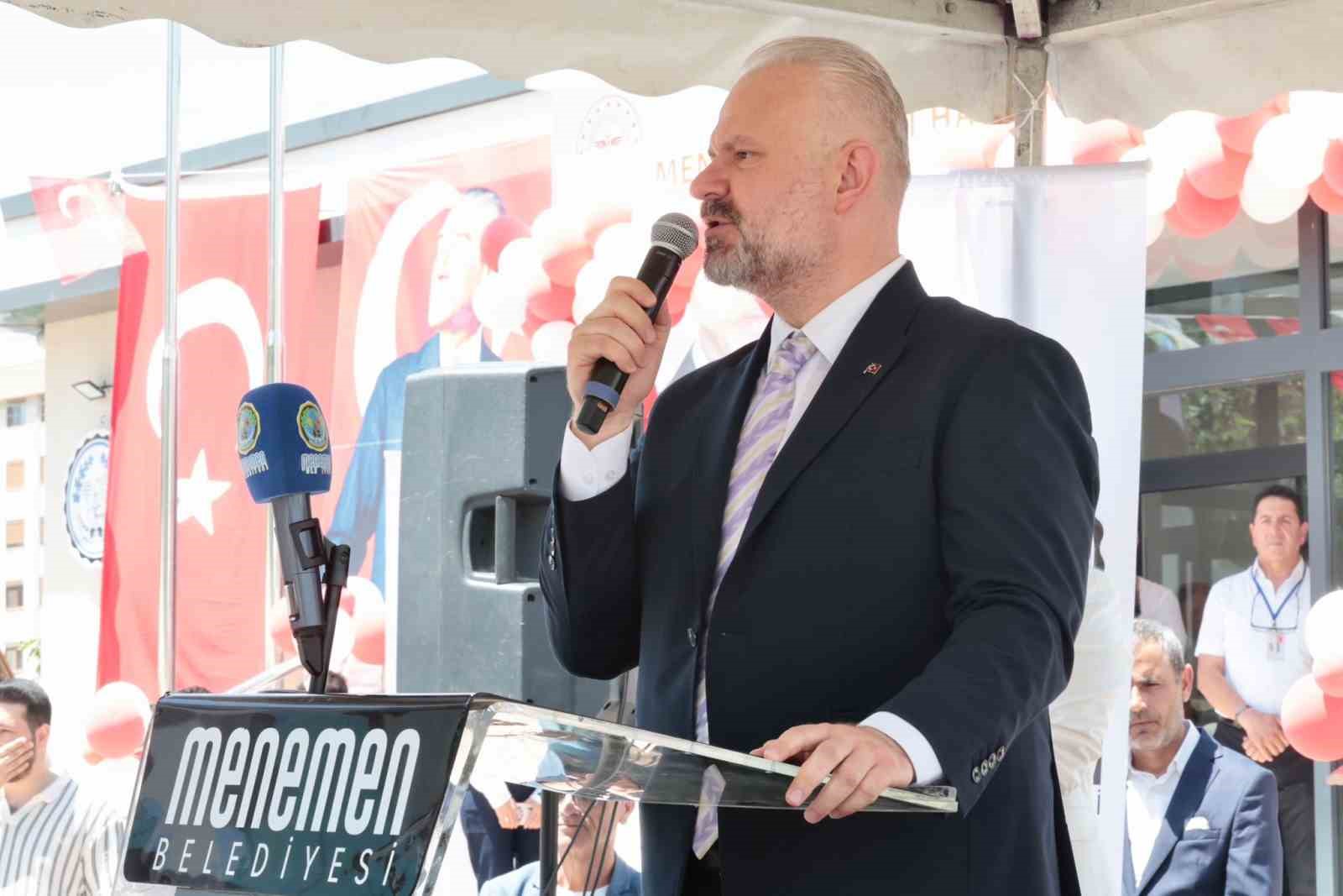 Menemen’de 2025 açılışlar yılı oldu
