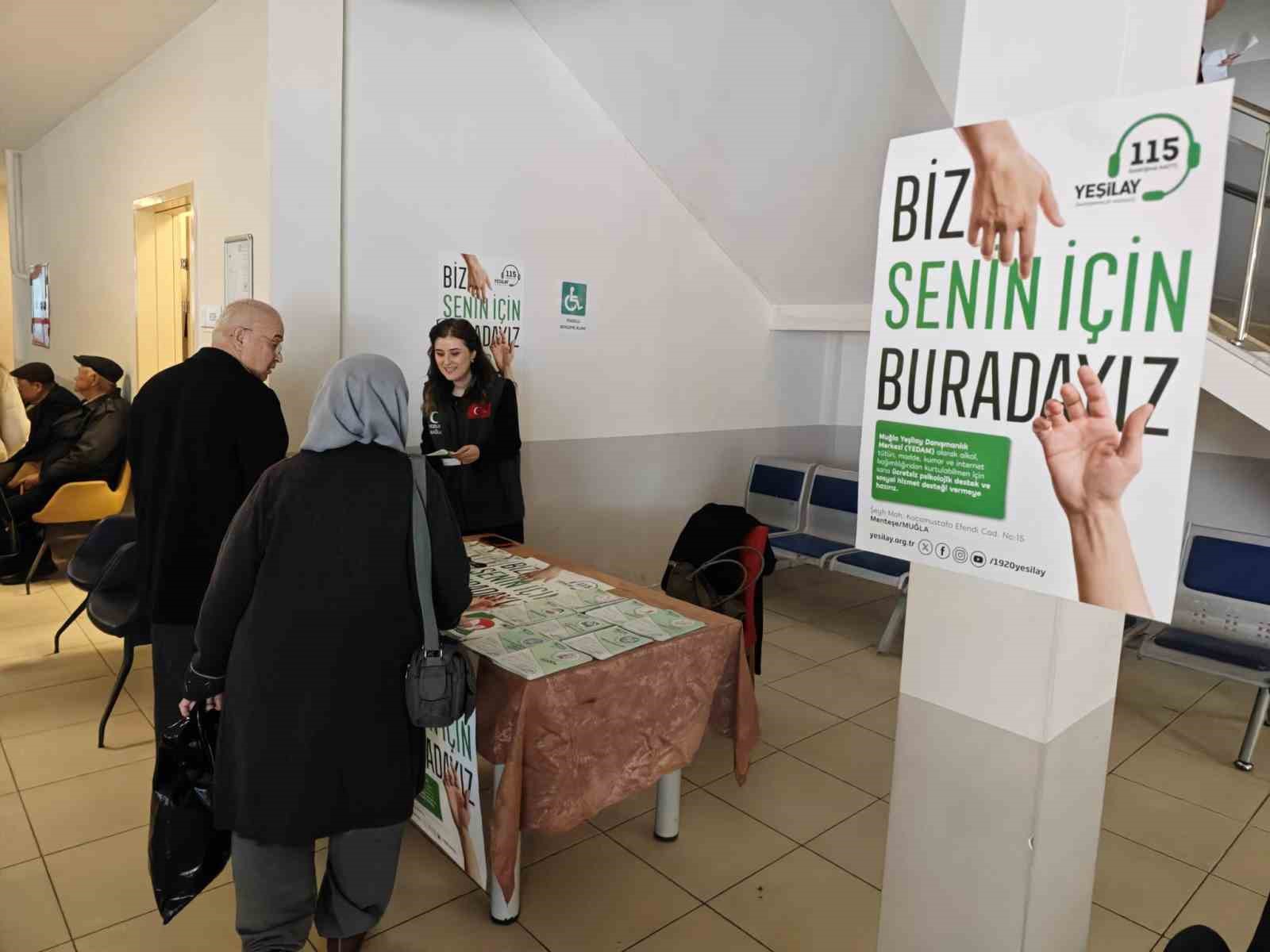 Menteşe Devlet Hastanesi’nde bağımlılıkla mücadele seferberliği
