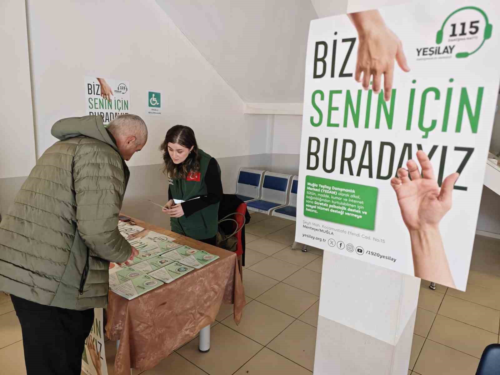 Menteşe Devlet Hastanesi’nde bağımlılıkla mücadele seferberliği
