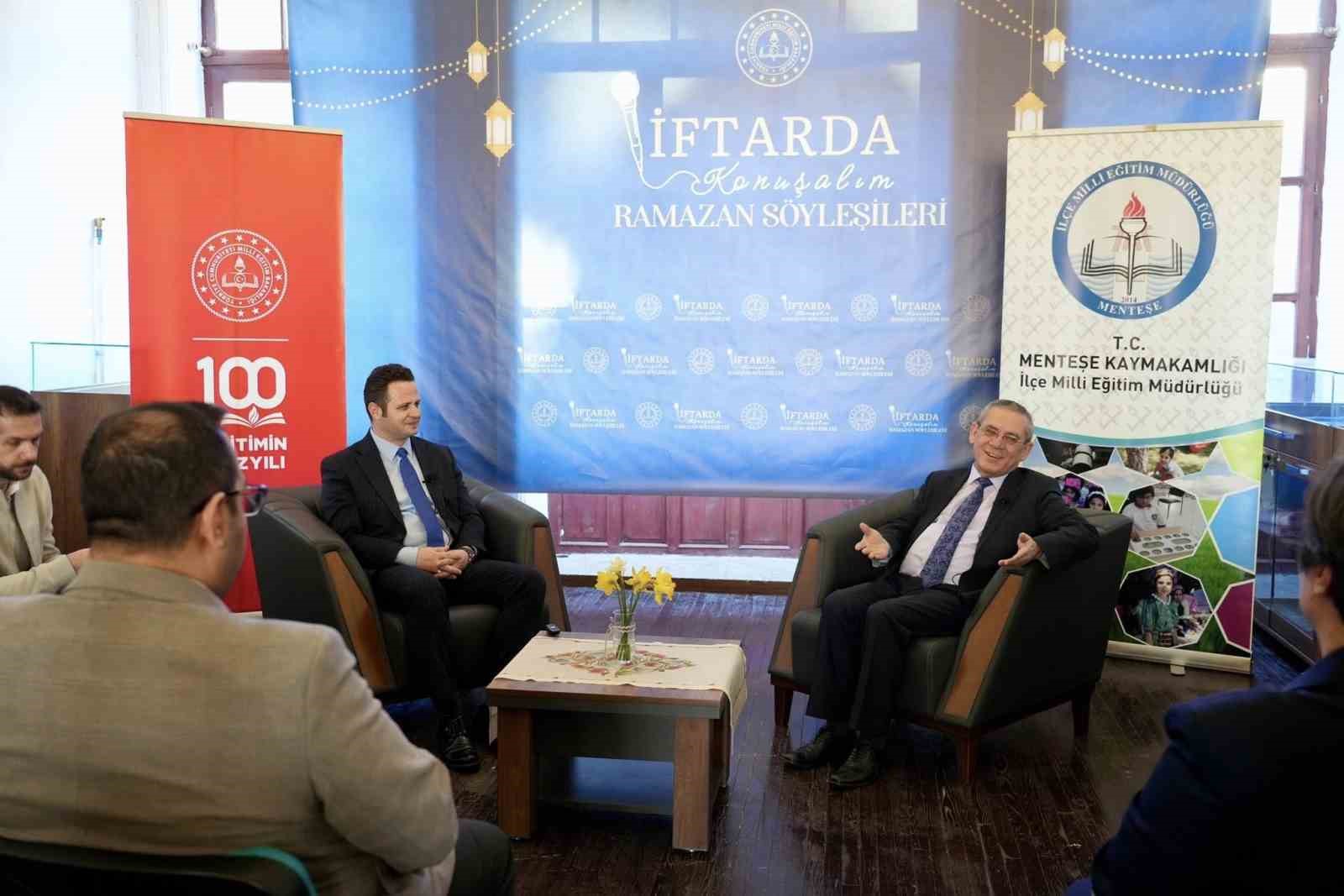 Menteşe’de gönülleri buluşturan akşam: "İftarda Konuşalım"
