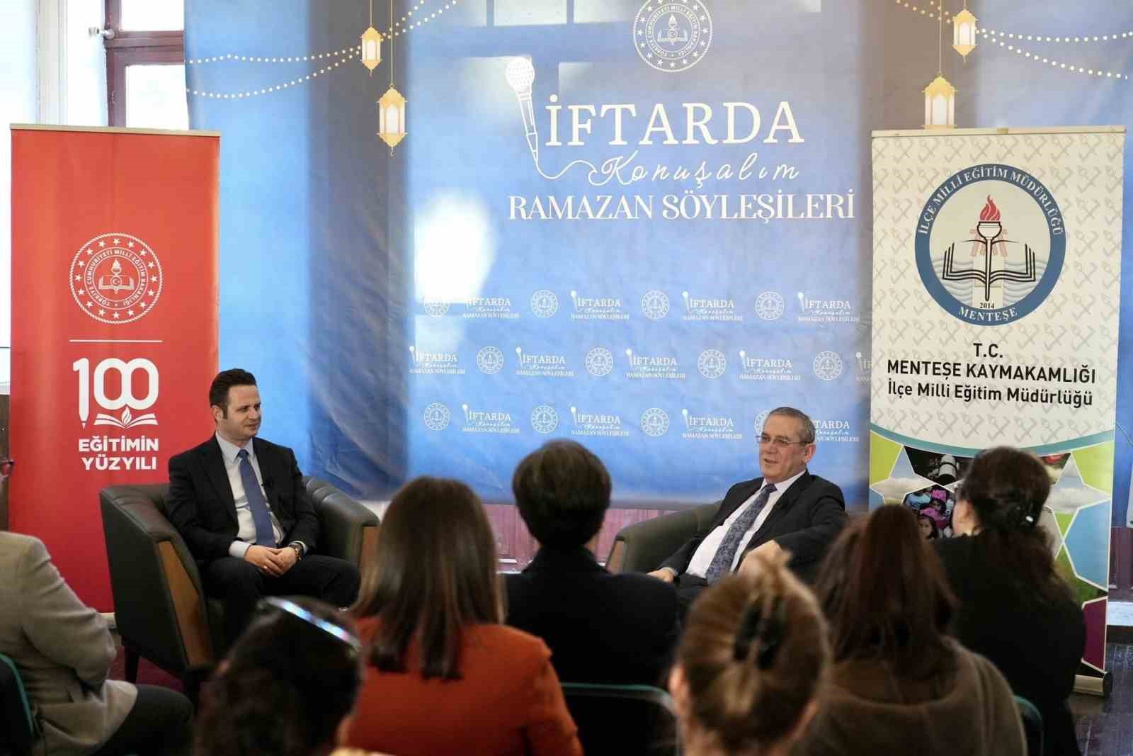 Menteşe’de gönülleri buluşturan akşam: "İftarda Konuşalım"
