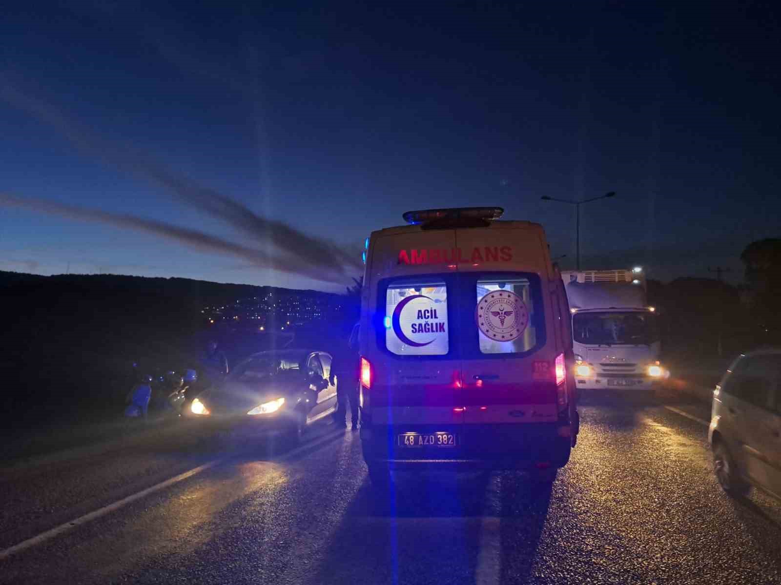 Menteşe’de motosiklet kazası: 2 yaralı
