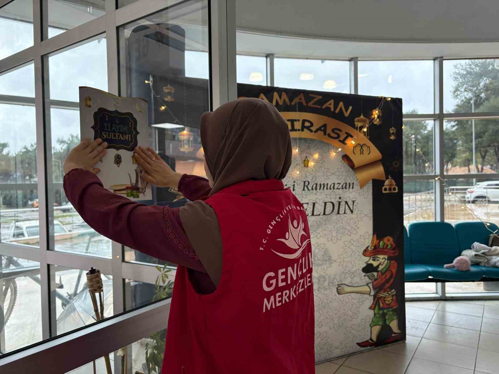 Menteşe’de Ramazan ruhu gençlerin elinde hayat buldu
