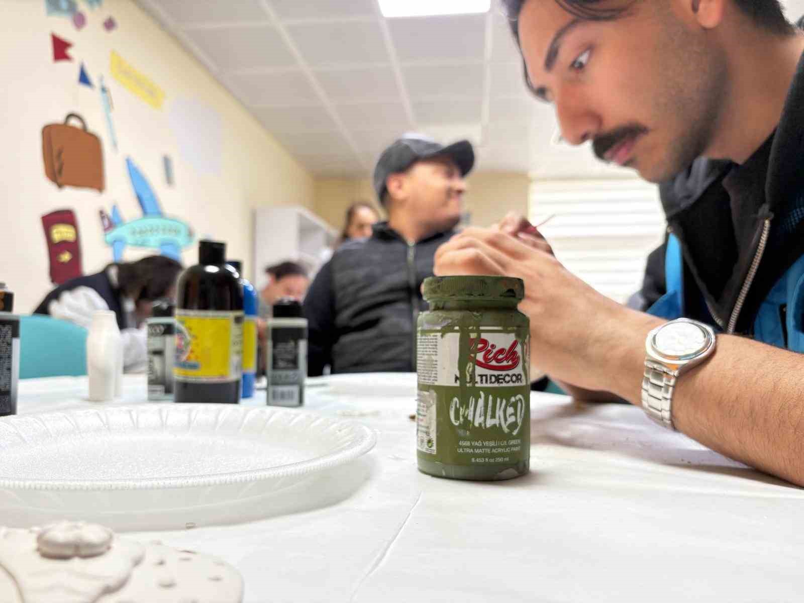 Menteşe’de sanat engel tanımadı
