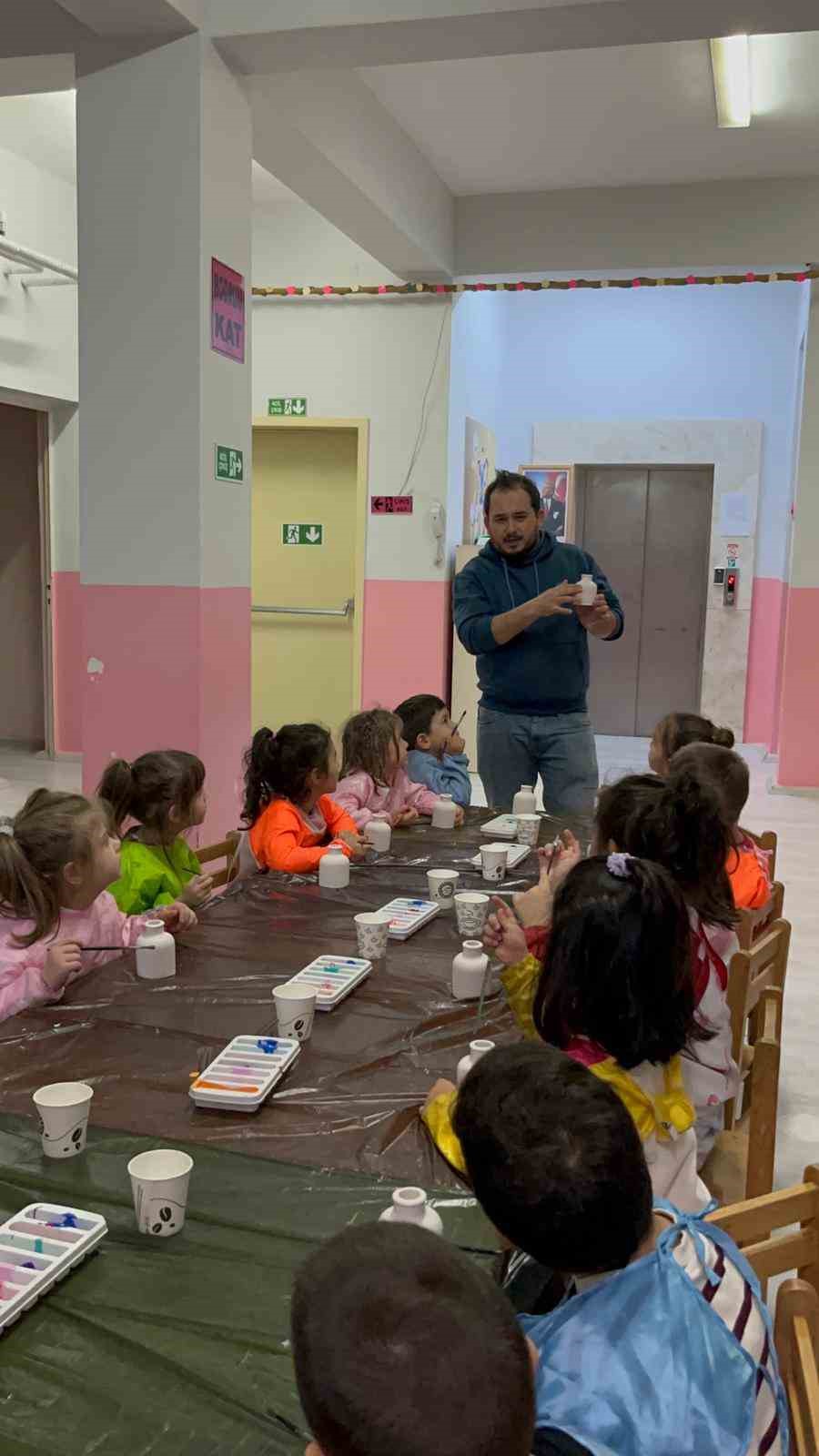 Menteşe’de sanat rüzgarı "Her çocuk için bir sanat"
