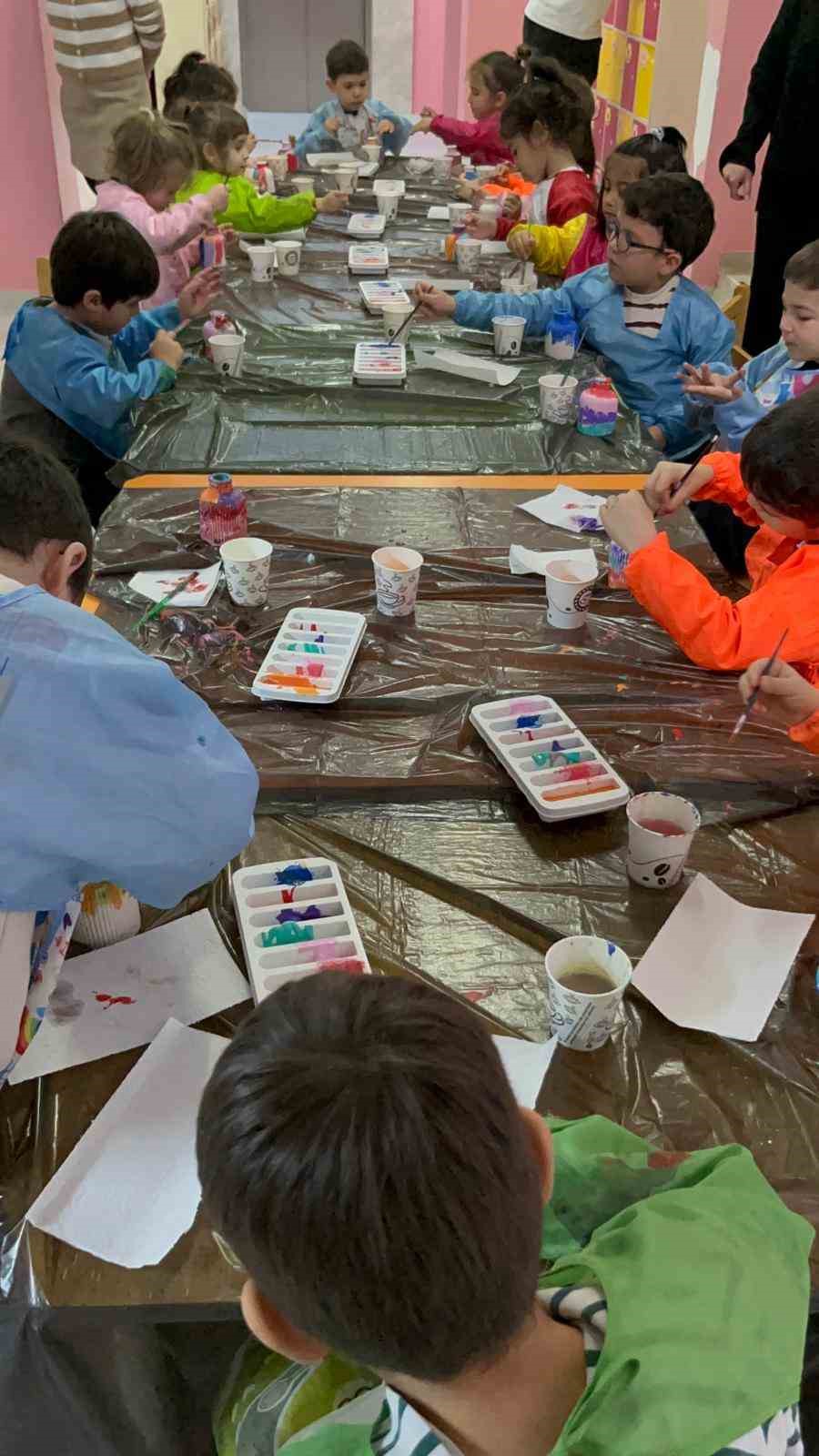 Menteşe’de sanat rüzgarı "Her çocuk için bir sanat"
