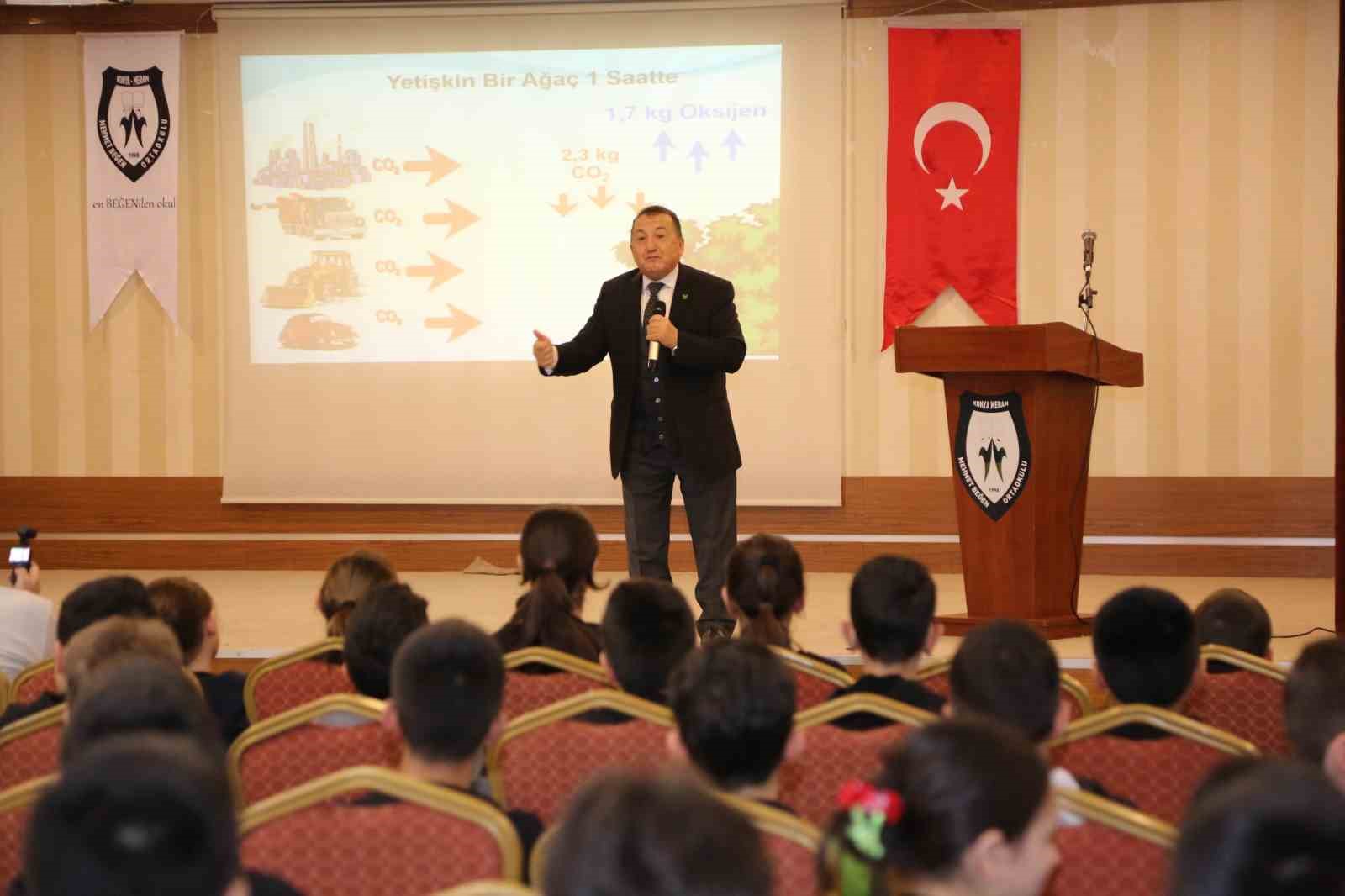 Meram Belediyesi’nden çocuklara yönelik örnek çevre etkinliği
