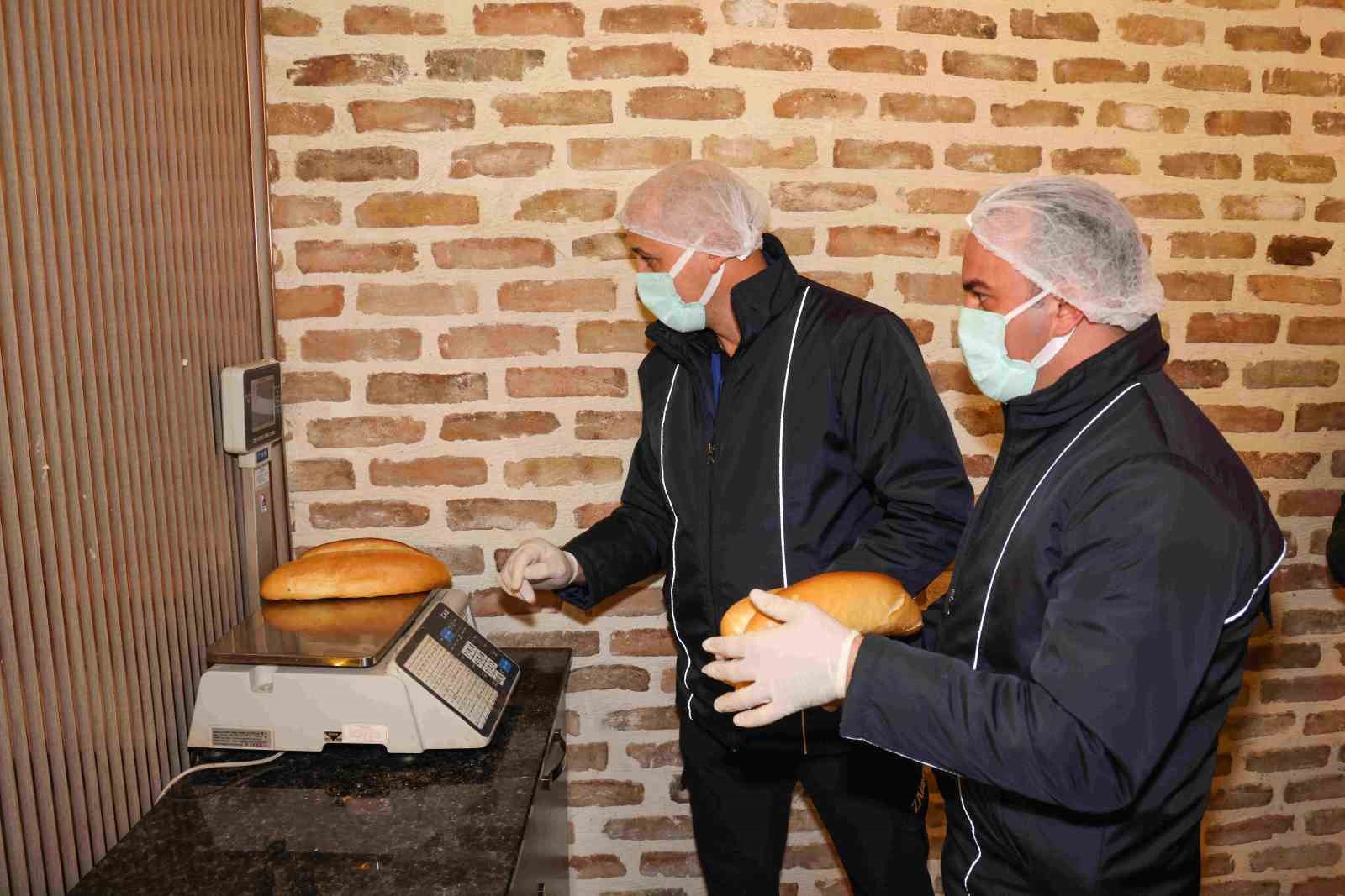 Meram zabıtasından fırın ve pastanelere sıkı takip
