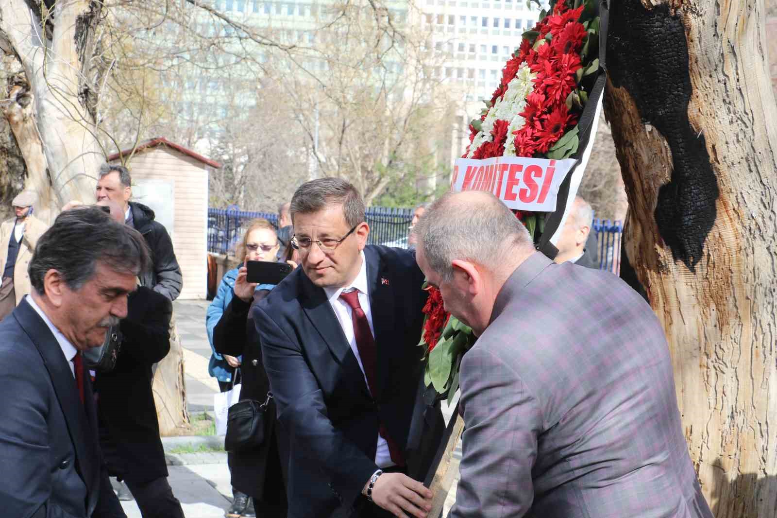 Merasim Sokak’ta terör saldırısında hayatını kaybedenler anıldı
