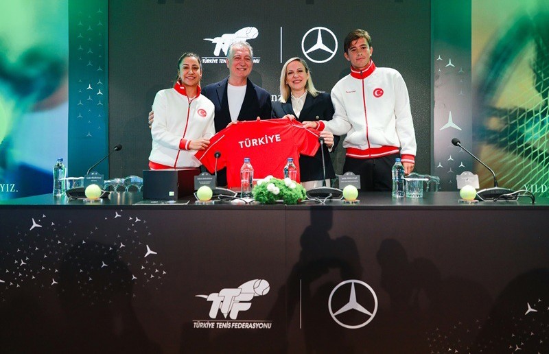 Mercedes-Benz Otomotiv, Türkiye Tenis Federasyonu’nun ana sponsoru oldu
