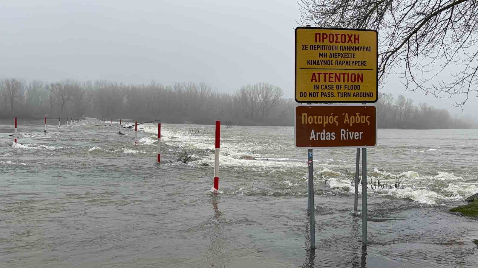 Meriç’te turuncu, Arda’da kırmızı alarm

