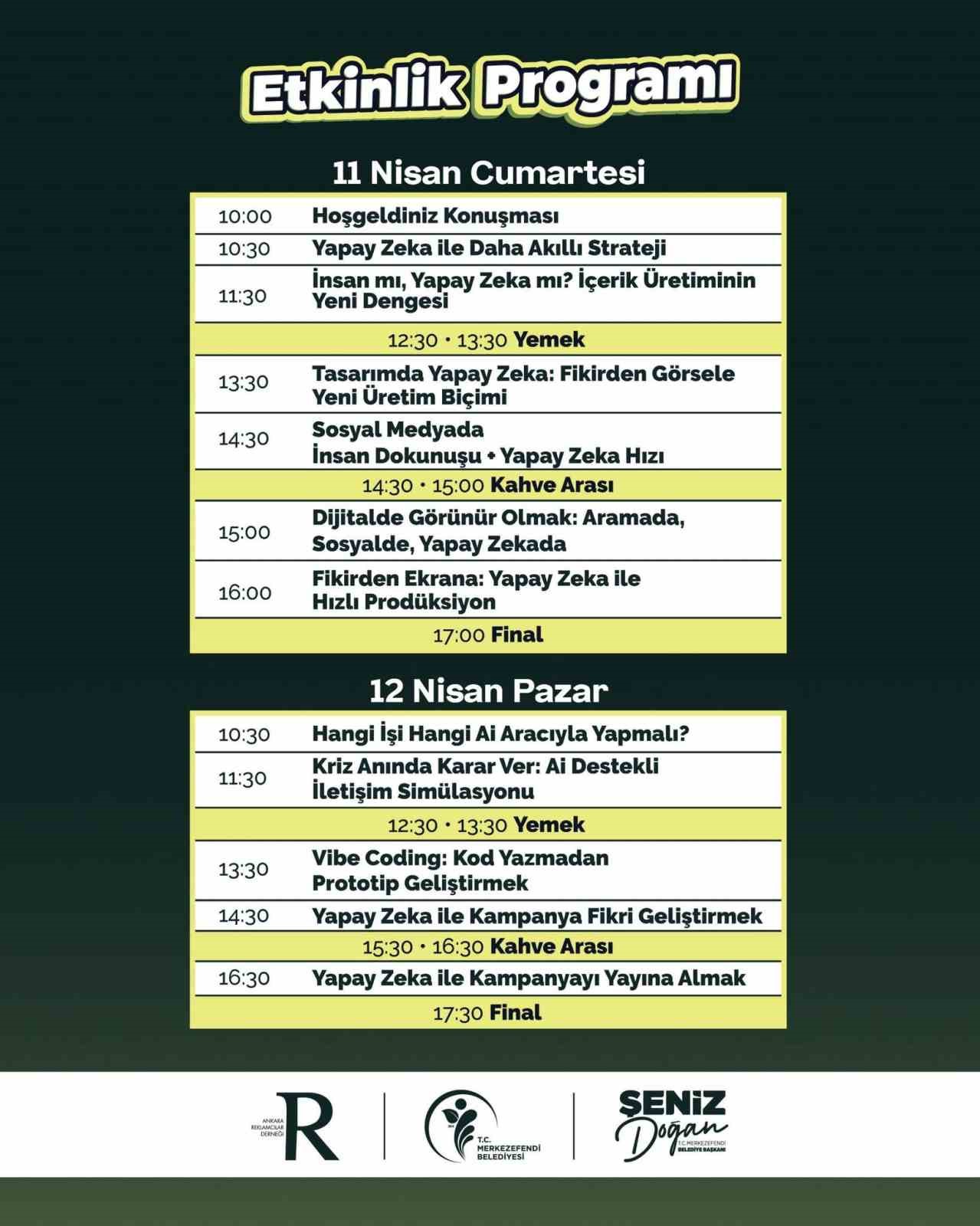 Merkezefendi Belediyesinden ücretsiz yapay zeka odaklı eğitim programı
Merkezefendi Belediyesinden ücretsiz yapay zeka odaklı eğitim programı