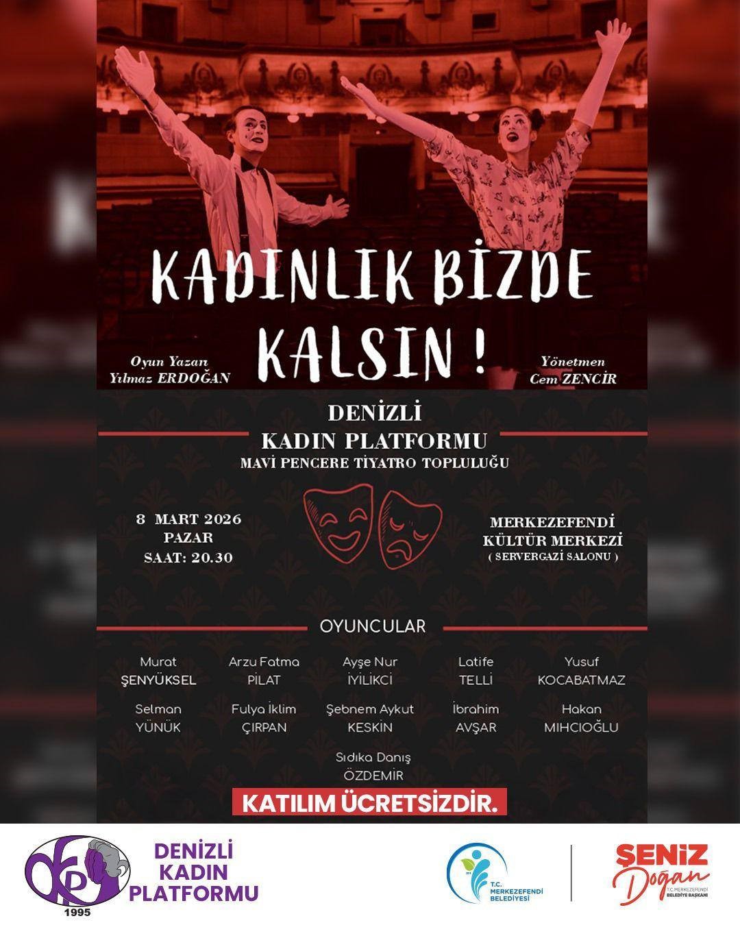 Merkezefendi’de 8 Mart dolu dolu geçecek
Merkezefendi’de 8 Mart dolu dolu geçecek