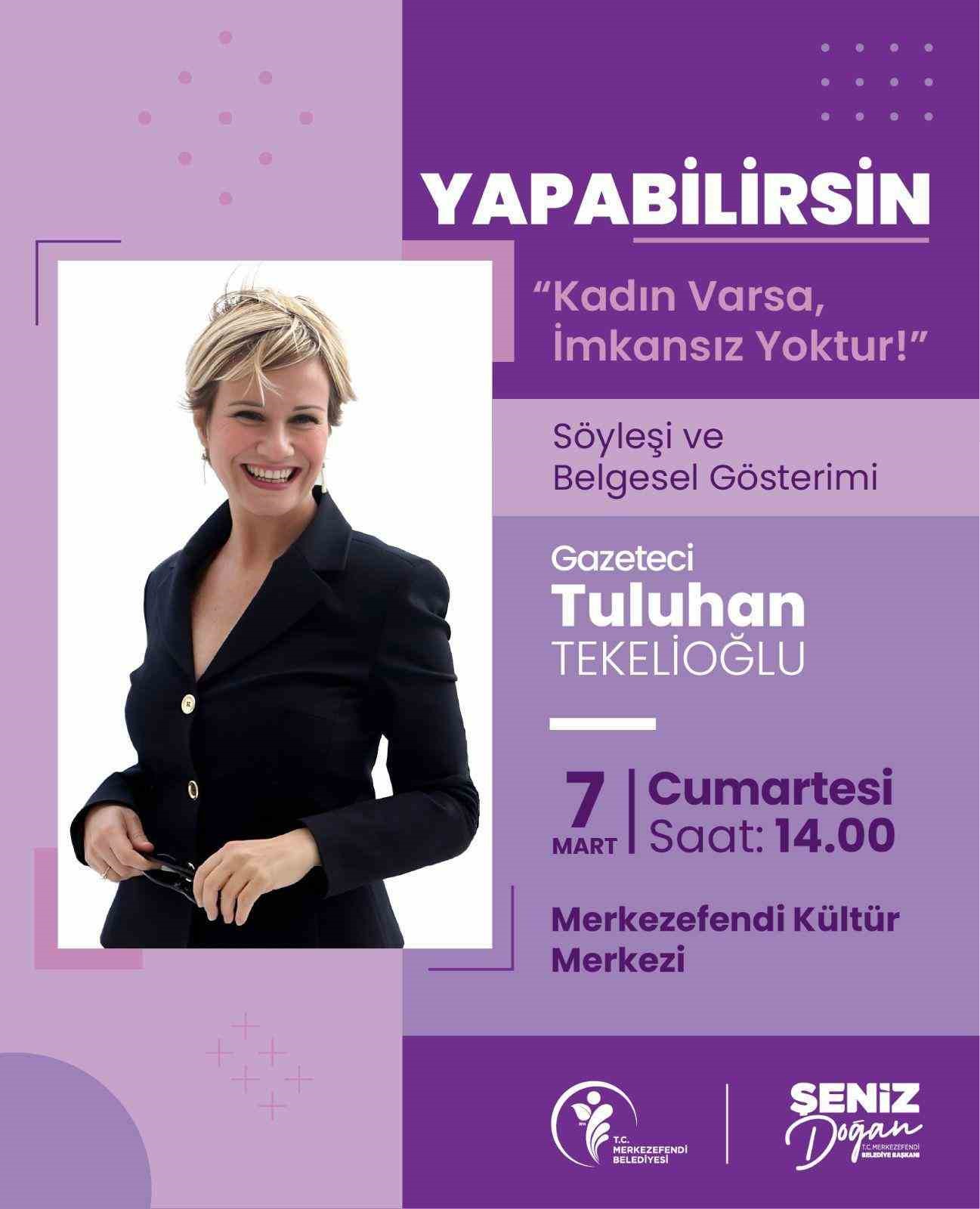 Merkezefendi’de 8 Mart dolu dolu geçecek
Merkezefendi’de 8 Mart dolu dolu geçecek