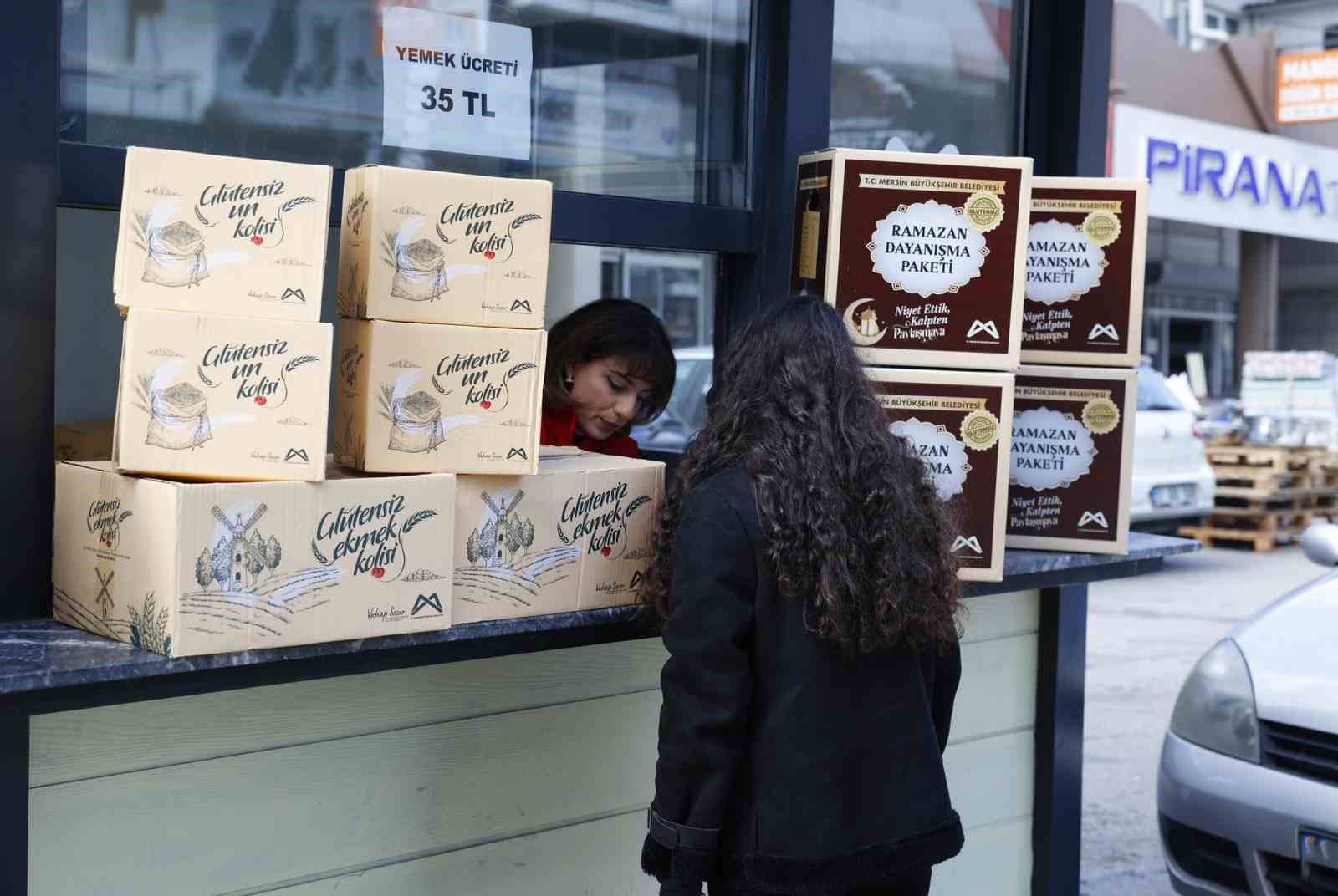 Mersin Büyükşehir Belediyesinden çölyak hastalarına Ramazan desteği
