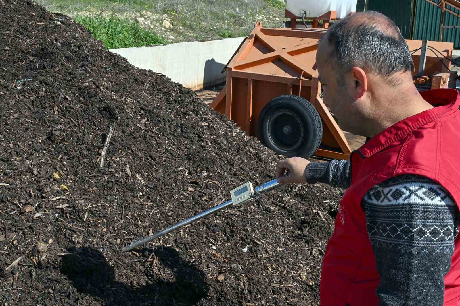 Mersin’de 835 ton organik atık komposta dönüştürüldü
