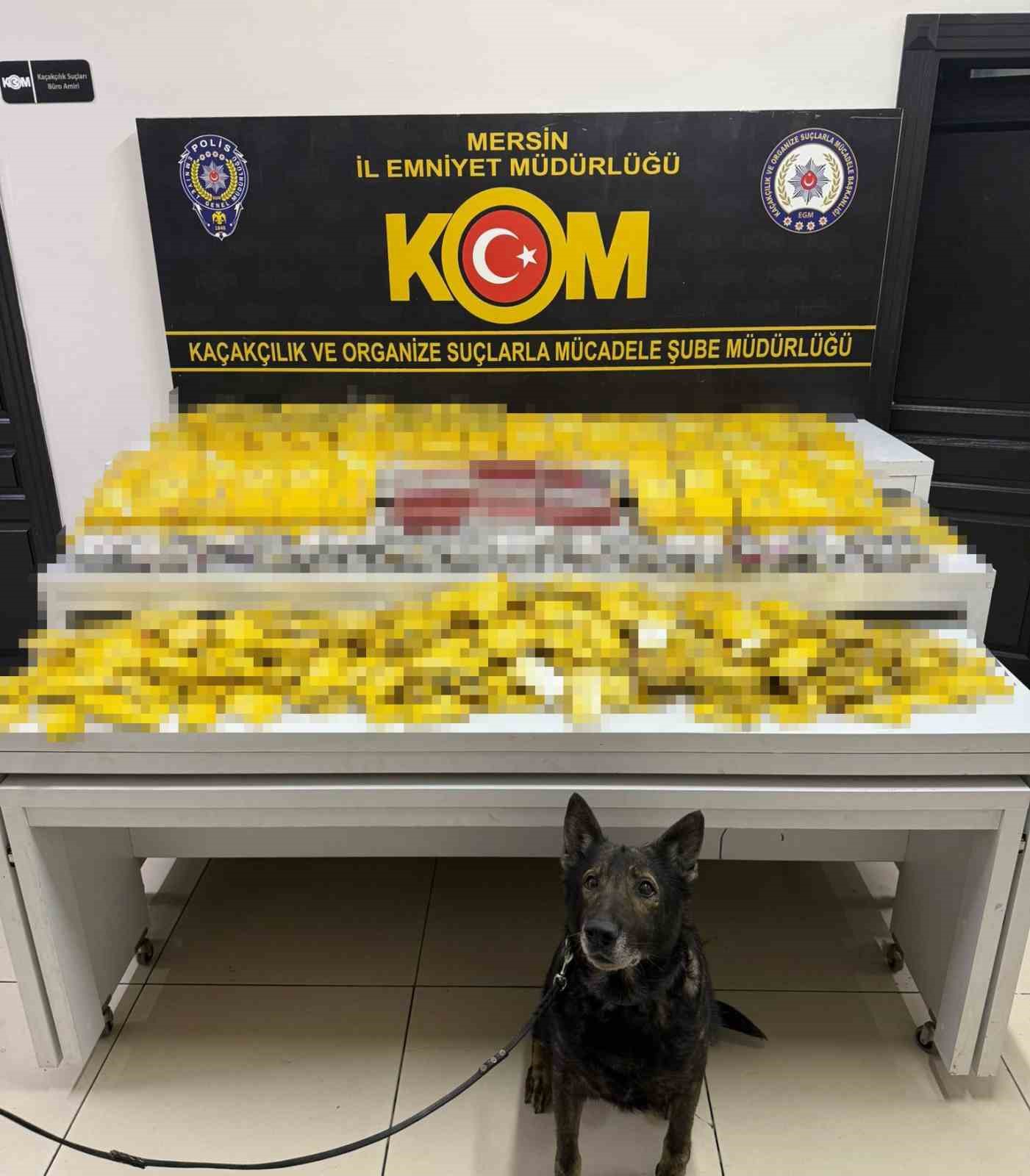 Mersin’de binlerce kaçak ürün ele geçirildi
