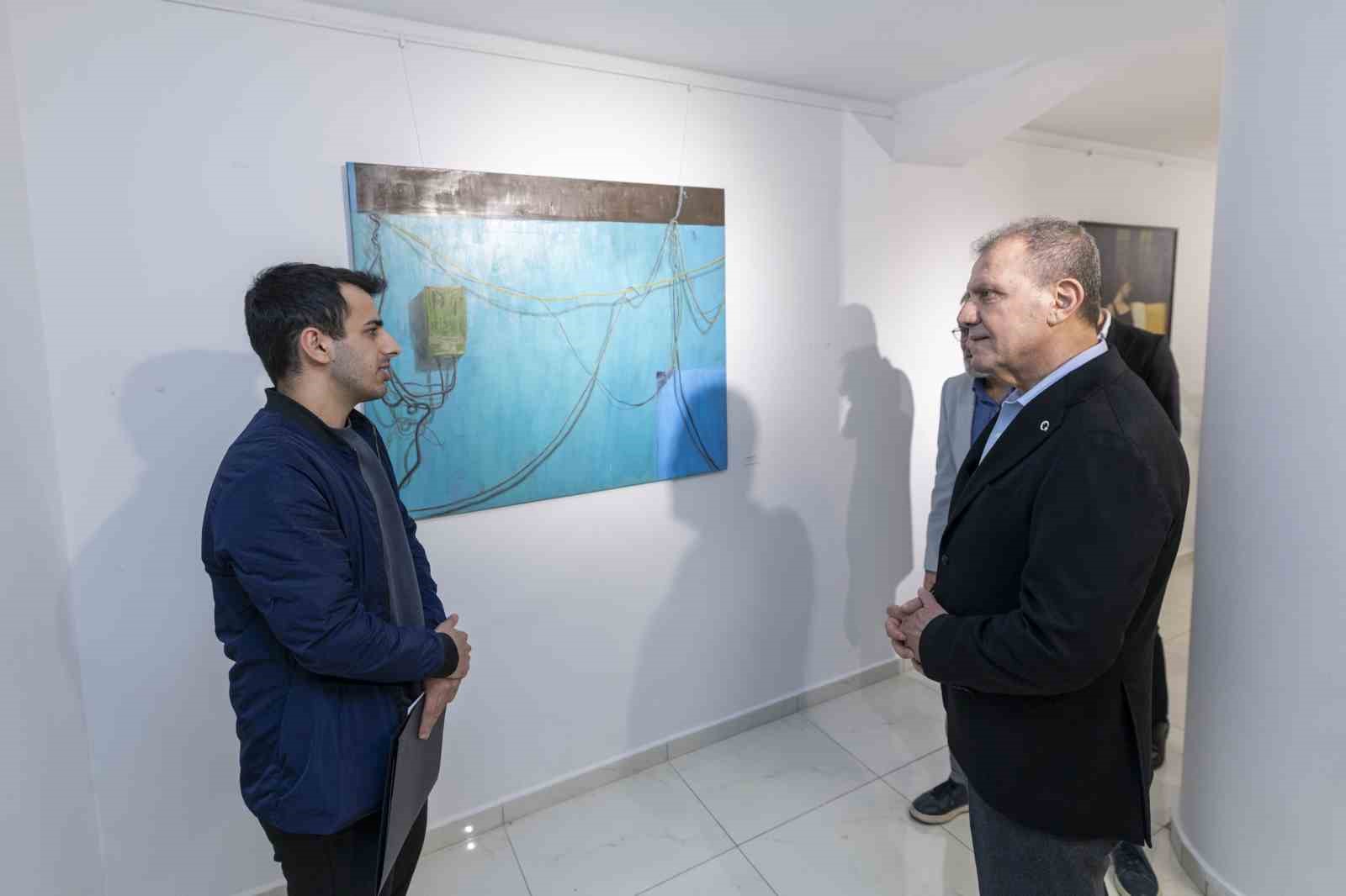 Mersin’de Cumhuriyet’in 102. yılına özel resim sergisi
