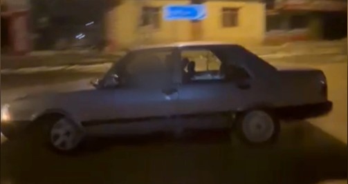 Mersin’de drift yapan sürücüye 58 bin 217 TL ceza
