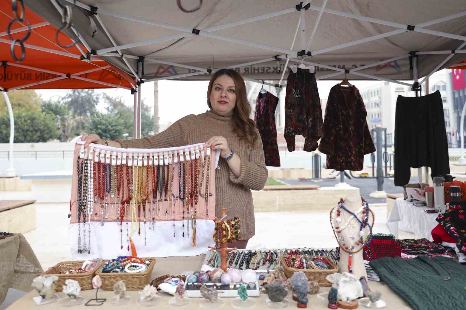 Mersin’de kadın emeği Kent Meydanında değer buluyor
