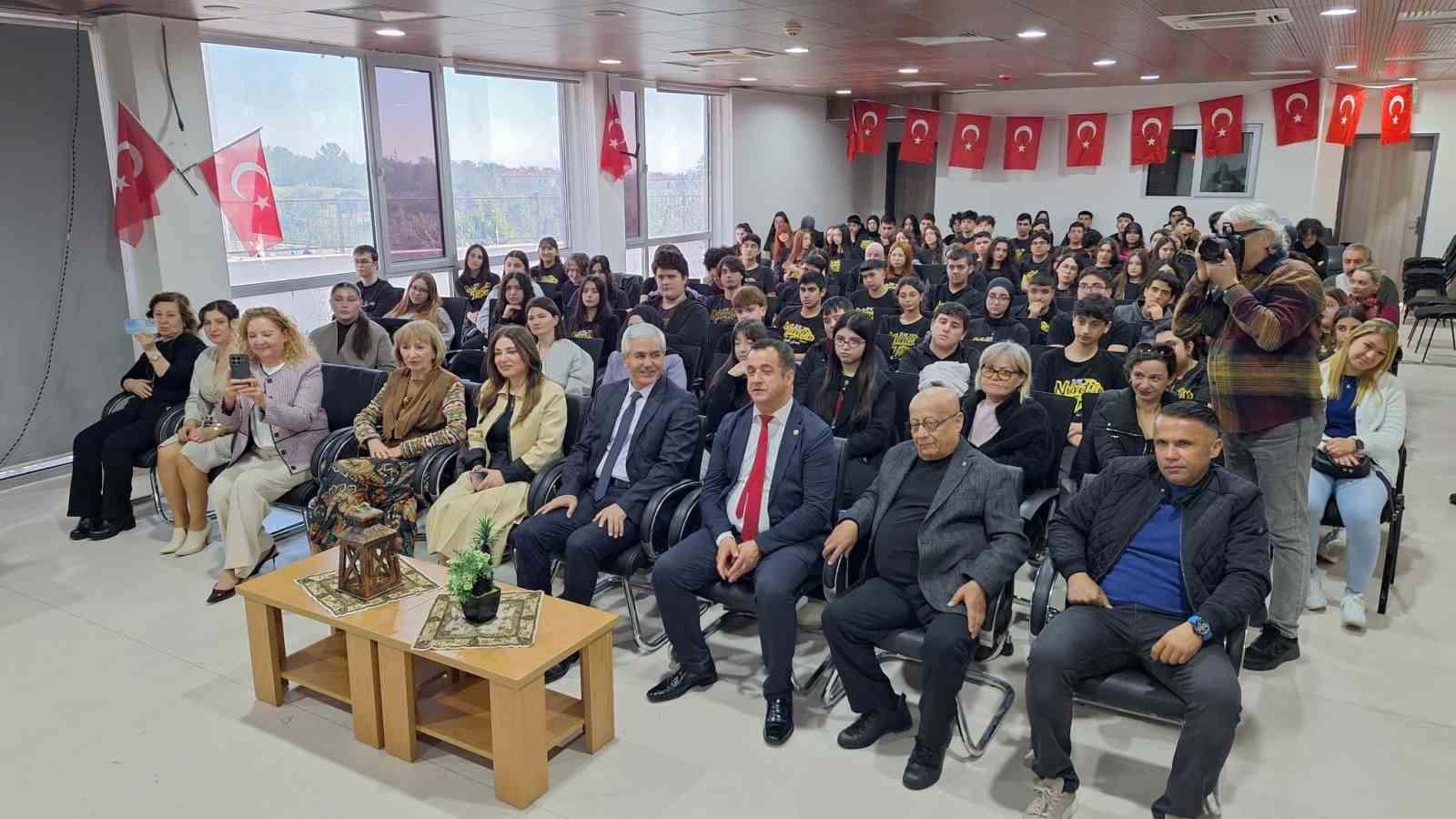 Mersin’de öğrencilere ilham veren söyleşi
