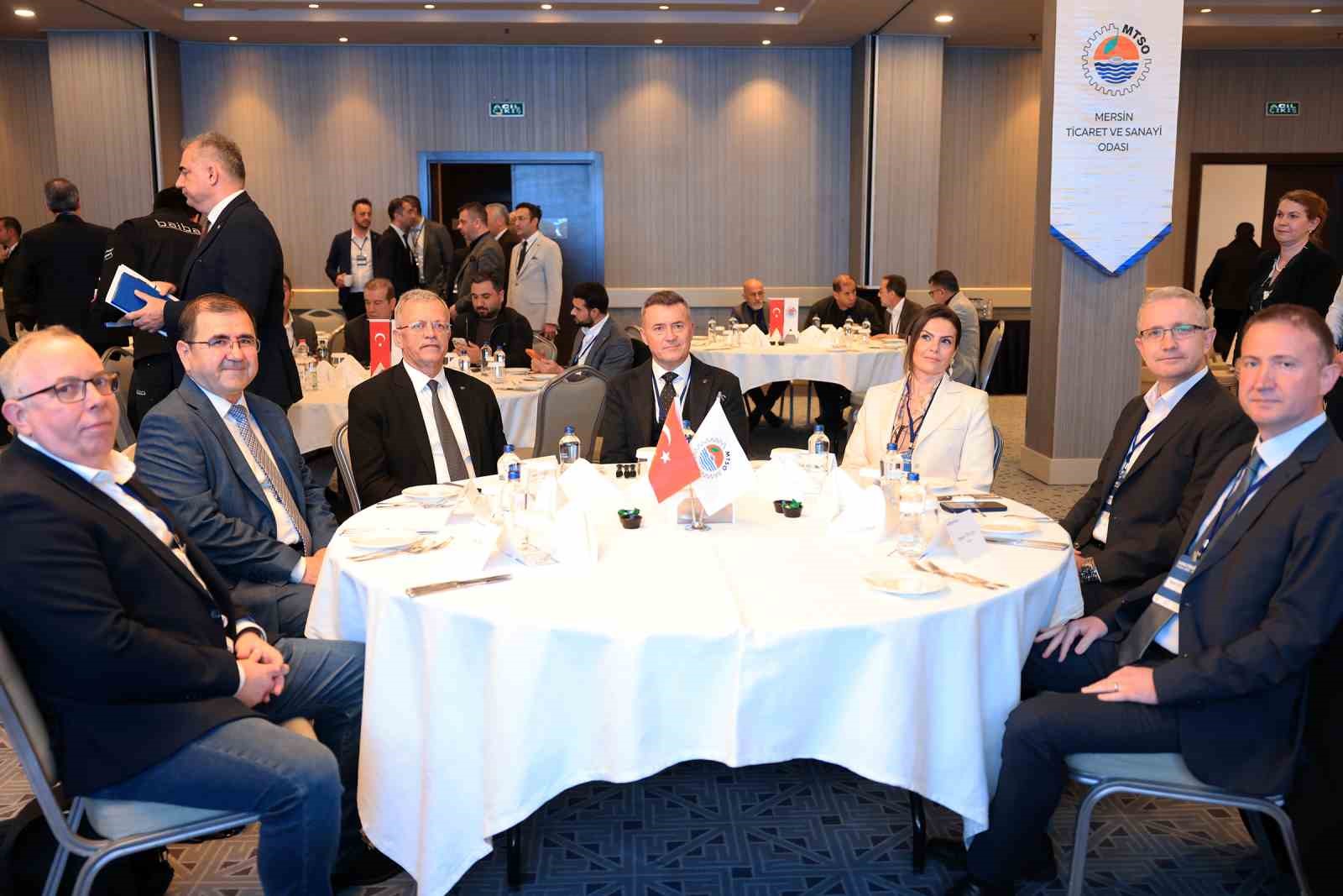 Mersin’de ’Sanayide Dönüşüm Buluşmaları’ düzenlendi

