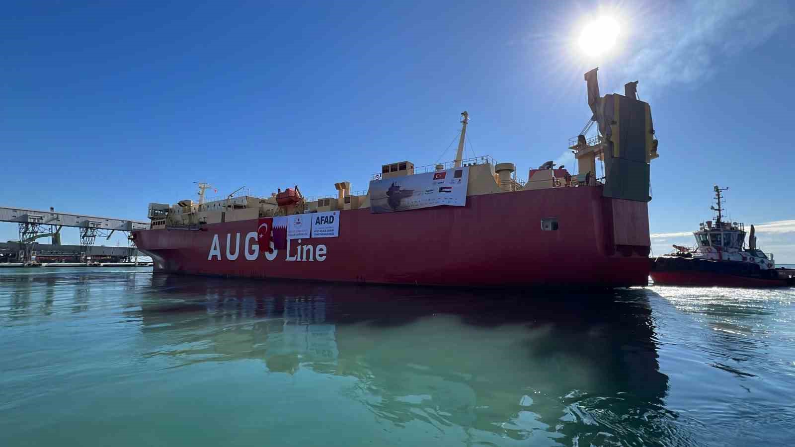 Mersin’den Sudan’a 6. İyilik Gemisi uğurlandı
Mersin’den Sudan’a 6. İyilik Gemisi uğurlandı