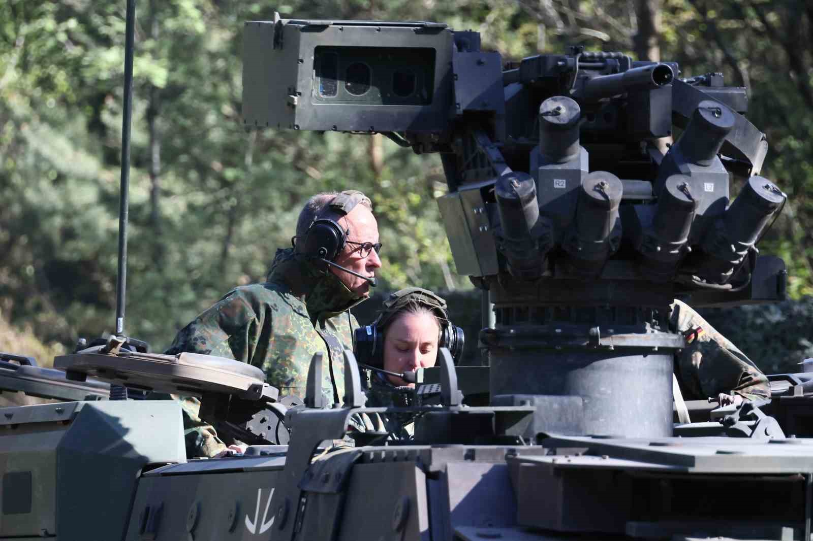 Merz, ABD ile tansiyonu düşürmeye çalıştı
