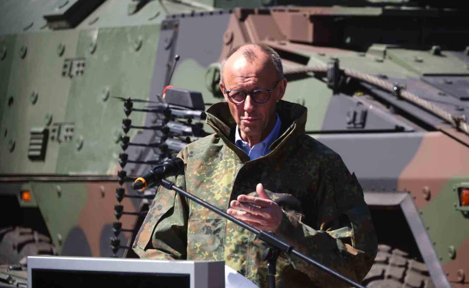 Merz, ABD ile tansiyonu düşürmeye çalıştı
