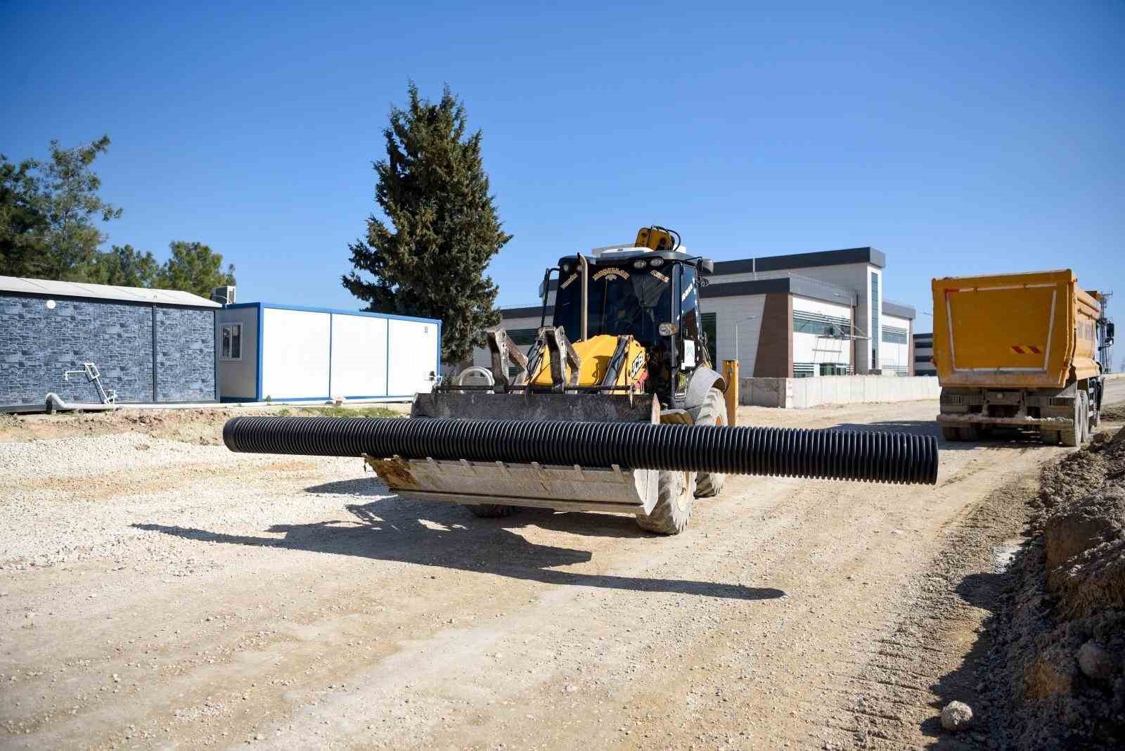 MESKİ’den Mezitli Devlet Hastanesi’ne güçlü altyapı yatırımı
