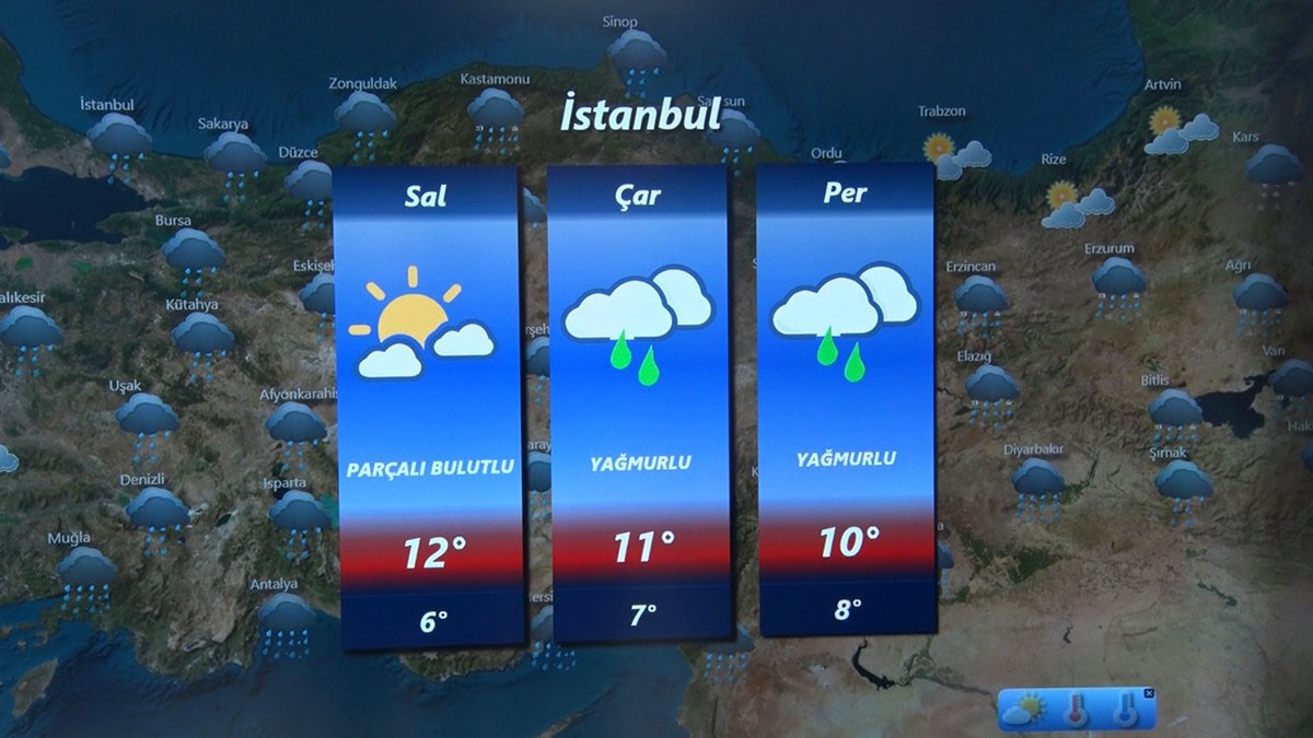 Meteoroloji Genel Müdürlüğü duyurdu: "Bayram boyunca ülke genelinde yağışlı hava hakim olacak"
