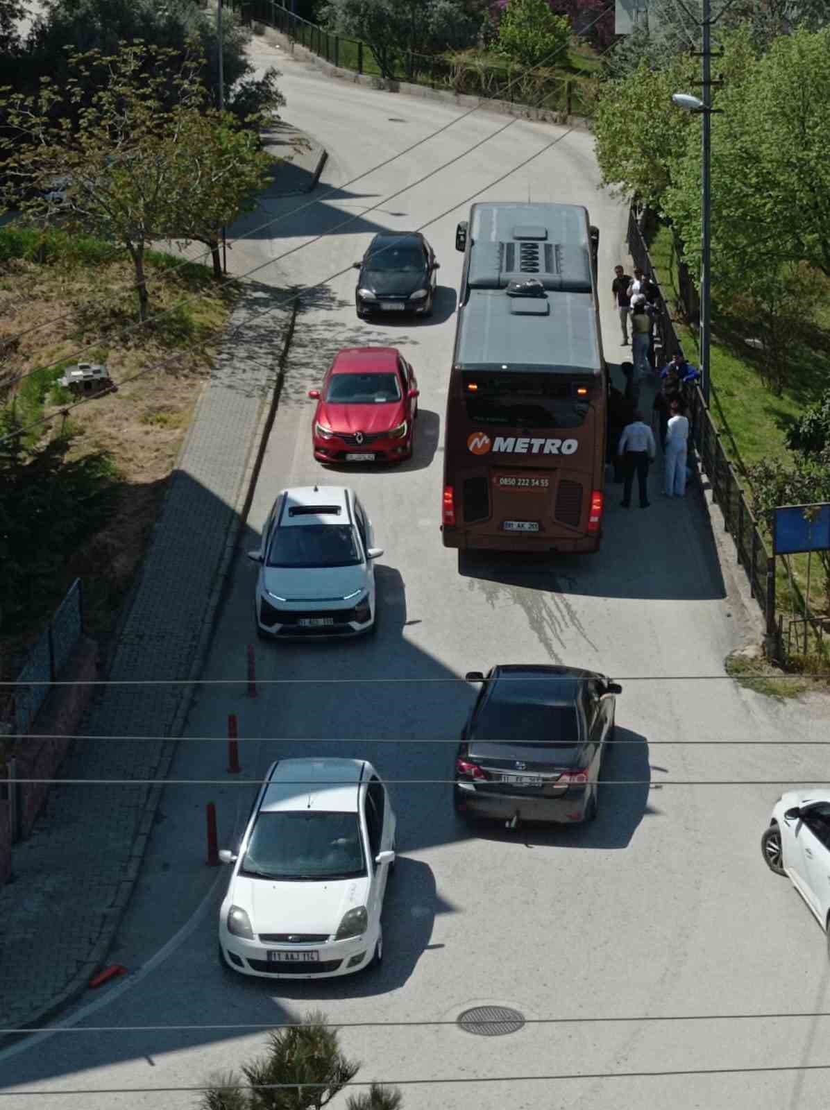 Metro Turizmin yolcu otobüsü şaşırttı
