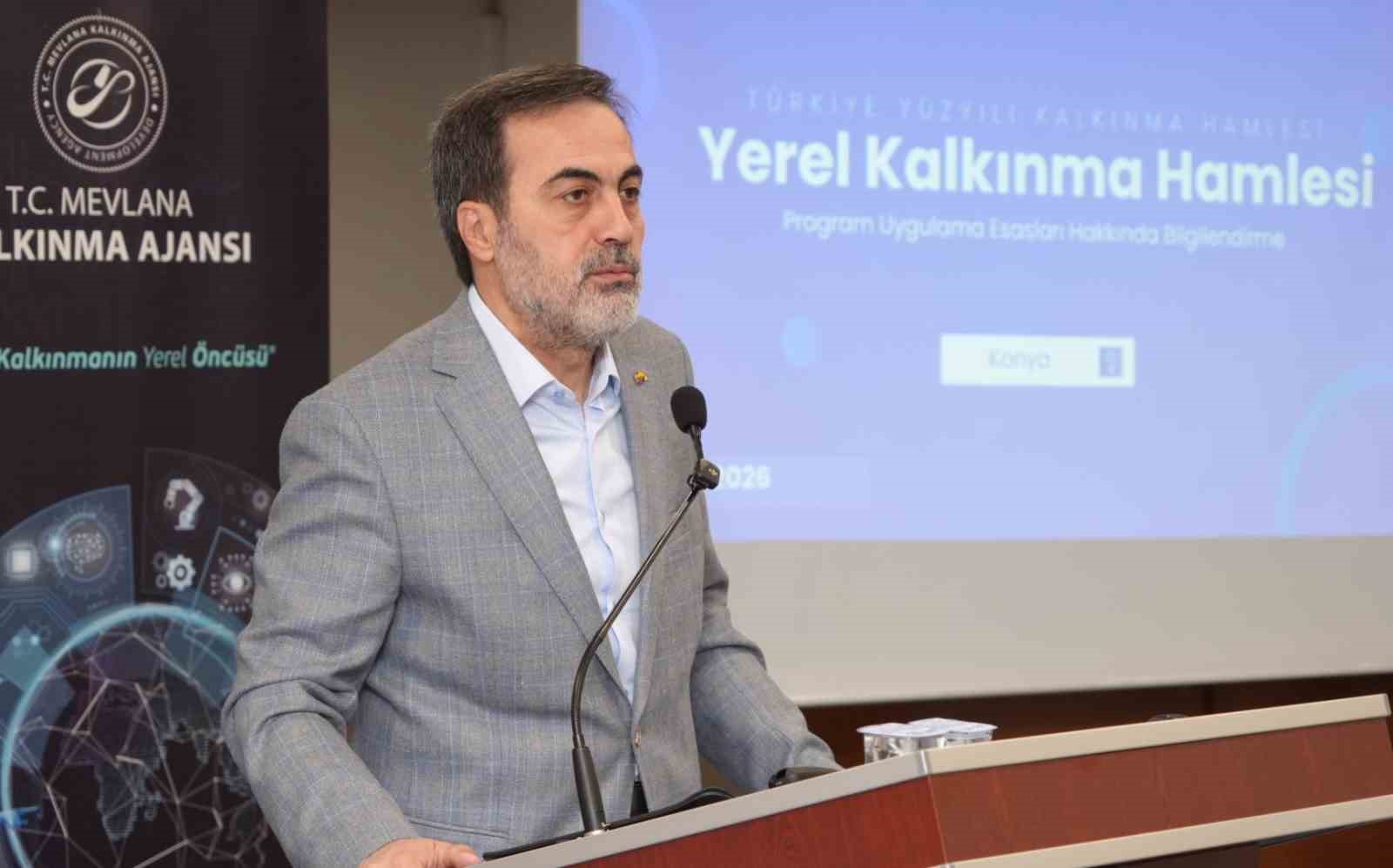 MEVKA, 2026 Yılı Yerel Kalkınma Hamlesi Teşvik Programı’nı Konya’da yatırımcılara tanıttı
MEVKA, 2026 Yılı Yerel Kalkınma Hamlesi Teşvik Programı’nı Konya’da yatırımcılara tanıttı