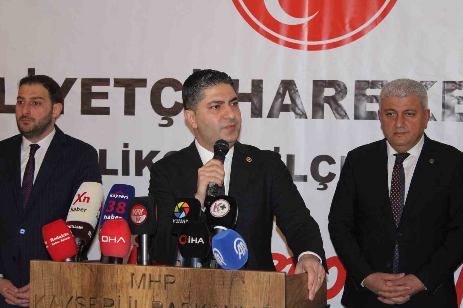 MHP Genel Başkan Yardımcısı Özdemir: "Zalimin zulmü varsa, mazlumun Allah’ı, Allah’ın da Türk isimli bir ordusu var"
