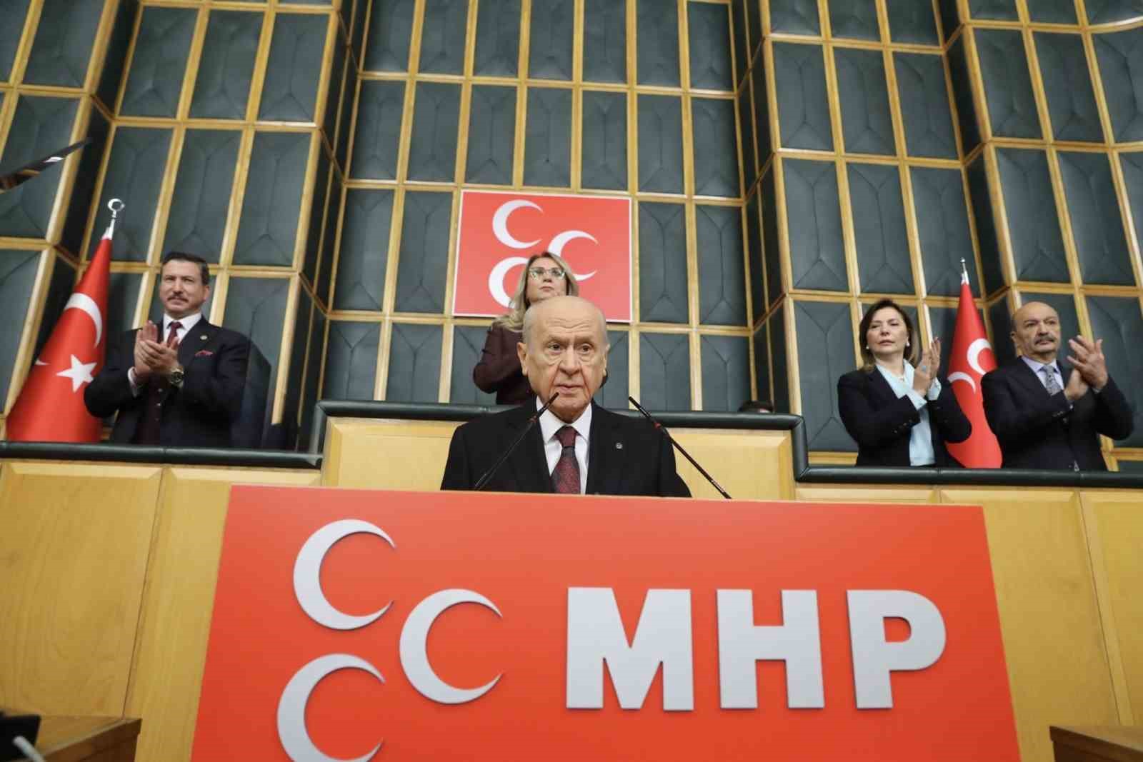 MHP Genel Başkanı Bahçeli: "ABD’nin olağanüstü askeri yığınağı tehlikenin cesameti hakkında az çok fikir vermektedir"
