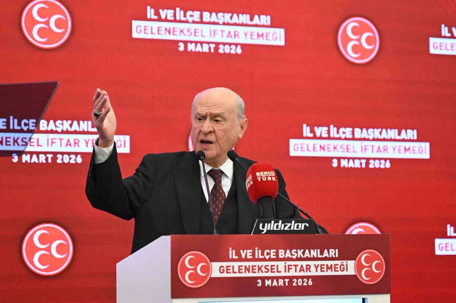 MHP Genel Başkanı Bahçeli: "Türkiye Yüzyılı, Türk milletinin zirve yüzyılı olacaktır"
