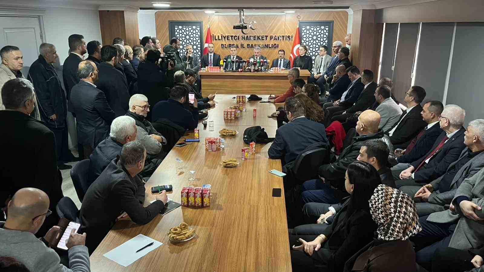 MHP Genel Sekreteri Büyükataman: "Terörsüz Türkiye, MHP’nin devlet aklıyla ortaya koyduğu milli hedeftir"
MHP Genel Sekreteri Büyükataman: "Terörsüz Türkiye, MHP’nin devlet aklıyla ortaya koyduğu milli hedeftir"